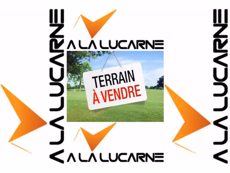 vente terrain 936 m² caillouet-orgeville (27120)