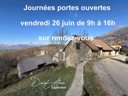 maison à vendre saint michel de chaillol 8 pièce(s) 156m2 184 500€