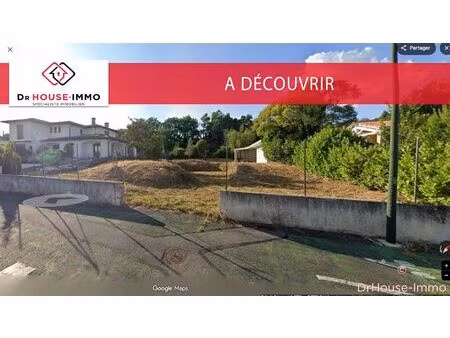 terrain a batir 680m² en centre ville