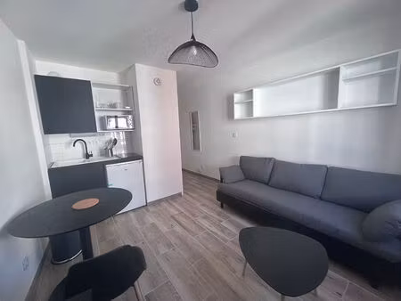 appartement toulouse 1 pièce(s) meublé face place dupuy