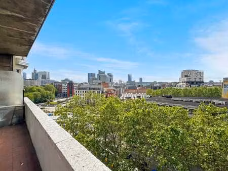 bruxelles centre – appart 2 ch avec terrasse – 81 m²