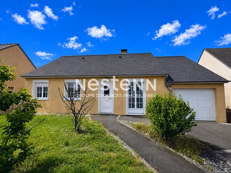 jolie maison de plain-pied 74.69 m² avec 3 chambres  jardin à vendre à montval-sur-loir  q
