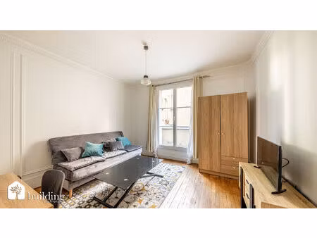 paris 17e étoile - grand studio de 21m² avec terrasse de 7.35m²