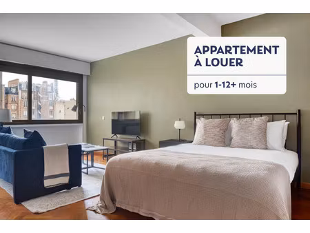 très beau studio lumineux  quartier passy