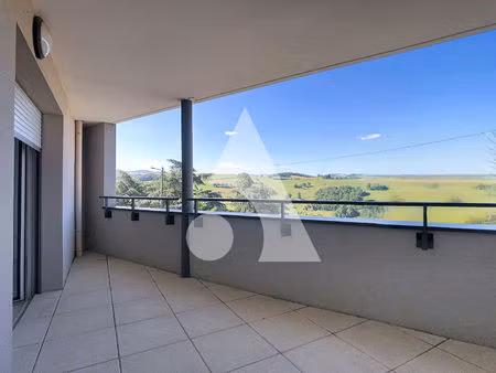 appartement t3 en résidence sénior avec balcon et terrasse