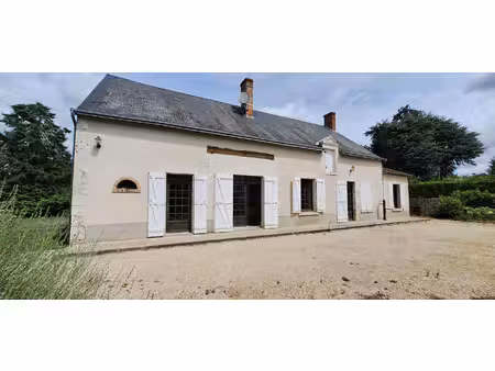 maison ancienne à chouzy sur cisse .