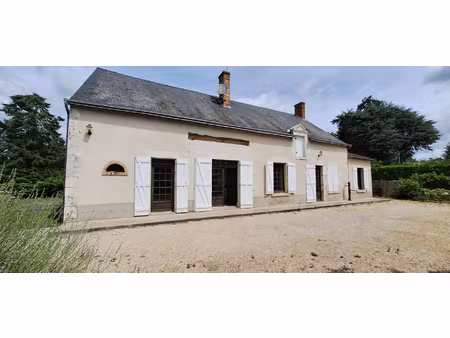 maison ancienne à chouzy sur cisse .