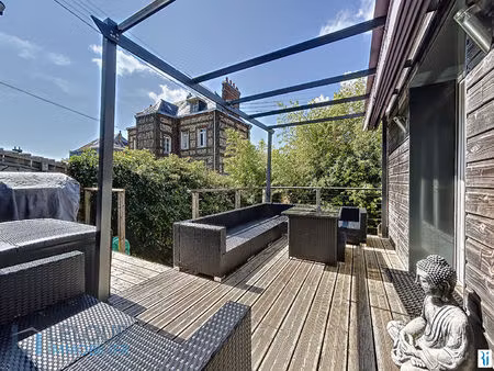maison meublée 130 m² avec jardin et terrasse - rouen saint-gervais