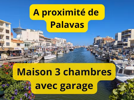 vente maison 4 pièces 114 m² villeneuve-lès-maguelone (34750)