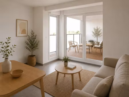 vente appartement 2 pièces 46 m² beauzelle (côté blagnac)