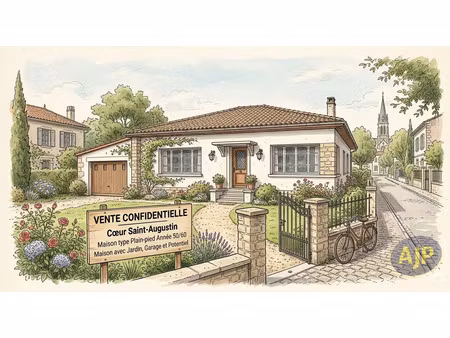 vente maison 4 pièces 86 m² bordeaux (33000)