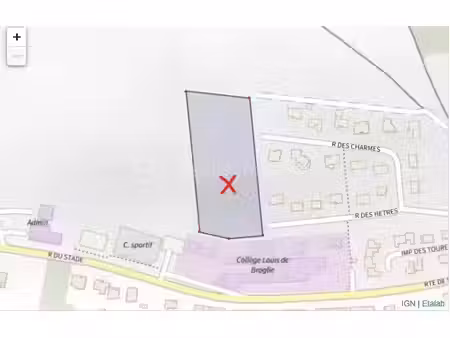 vente terrain 10620 m² à ancemont (55320)  142 000 €