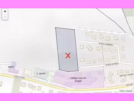 vente terrain 10620 m² à ancemont (55320)  157 000 €