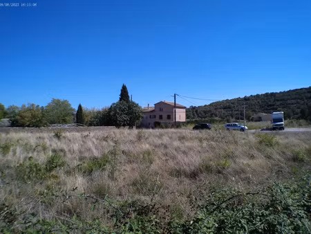 vente terrain 1410 m² à cébazan (34360)  155 000 €