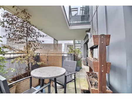 appartement 2p 44m² + terrasse + cave