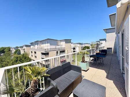 bastide - duplex d'exception de 123 m² - 4 chambres - terrasses - parking