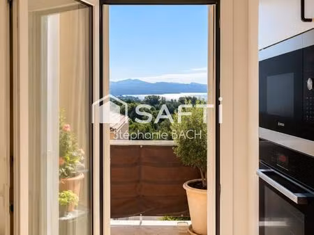 la ciotat – appartement rénové avec vue mer panoramique