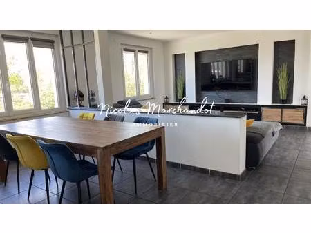 appartement contemporain de 130 m² avec terrasse de 45 m²