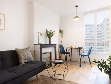 studio meublé 24 m2 métro maraichers l3