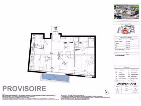 vente appartement 2 pièces à trouville-sur-mer (14360) : à vendre 2 pièces / 49m² trouvill