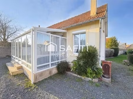 maison de plain‑pied à 400 m de la plage