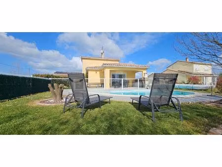 maison 130m2 - 5 pièces - garage - piscine