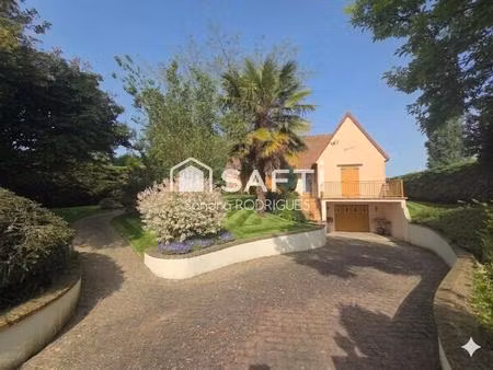 pavillon construit sur sous sol complet  4 pièces à la campagne à 2 min de crécy sur serre
