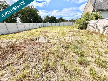 terrain à bâtir constructible de 509 m² à cravant (45190)
