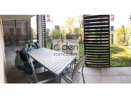 ornex- t3 meuble en rez de jardin