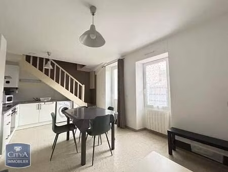 location maison meublé à laval (53000) : à louer meublé / 31m² laval