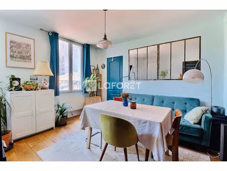 appartement st ouen 2 pièce(s) 33.62 m2 en dernier étage !