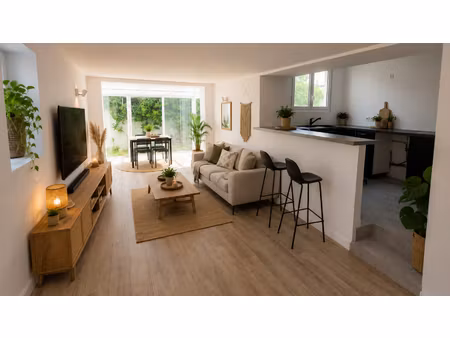 maison de ville - mantes-la jolie - les martraits - 5 pièces - 95 m2