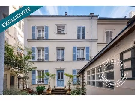 lavallois-perret / wilson-rivay. maison 6 pièces / 3/4 chambres - espace extérieur