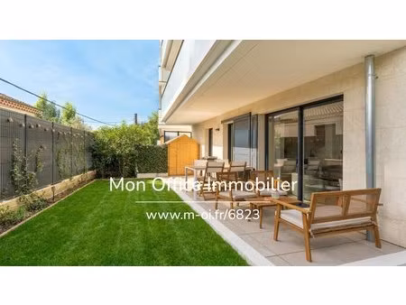 référence : 6823-jdo. - superbe t3 avec jardin de 130 m² à proximité d'aix-centre et de la