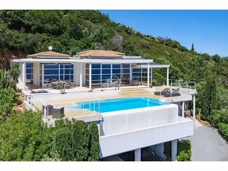 saint-raphaël - villa d’exception avec piscine à débordement et vue mer panoramique -...