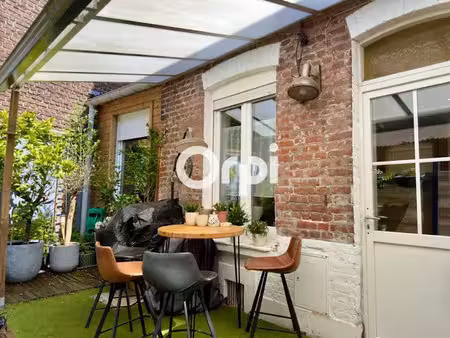 vente maison 3 pièces 52 m² à la madeleine (59110)  226 825 €