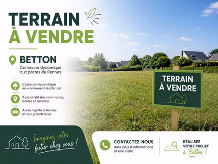 achat terrain 992m²