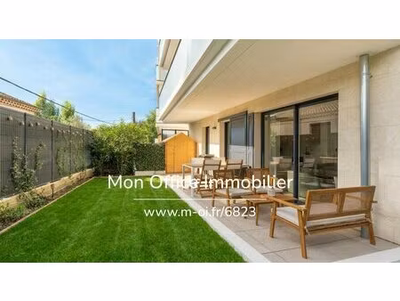 référence : 6823-jdo. - superbe t3 avec jardin de 130 m² à proximité d'aix-centre et de la