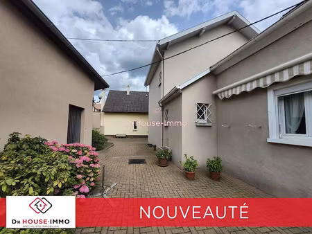 vente maison 6 pièces 127 m² à bantzenheim (68490)  294 000 €