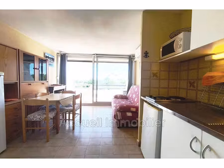 vente appartement 1 pièce 24 m² le grau-du-roi (30240)