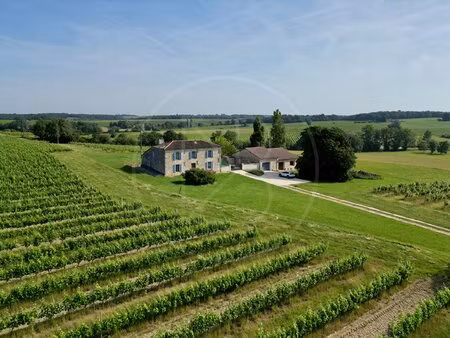 maison en pierre rénovée avec maison d'amis indépendante
