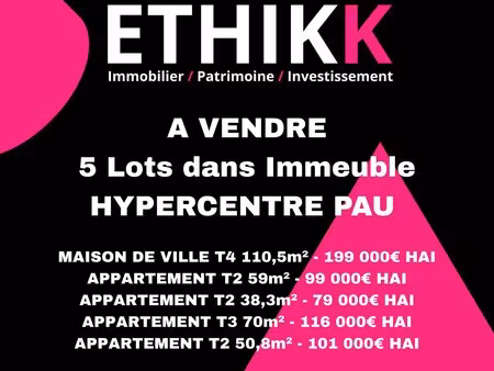 appartements pau