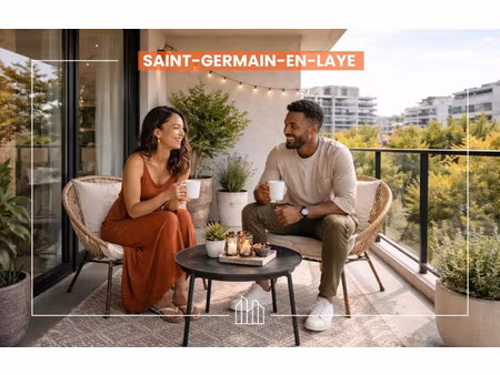 vente appartement neuf 4 pièces 107m2 saint-germain-en-laye - 789000 € - surface privée