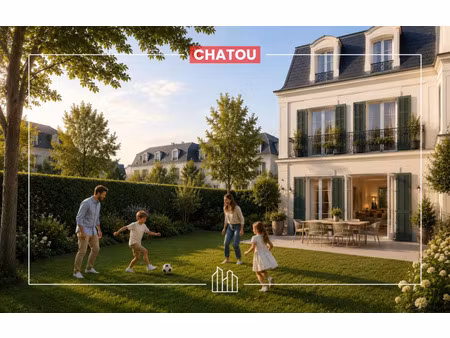 vente maison neuf 5 pièces 159m2 chatou - 1055000 € - surface privée