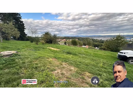 vente terrain 500 m² grenay (38540)