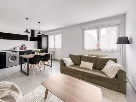 saint nazaire villeneuve t3 59 m² 2 chambres parking cave vendu meuble