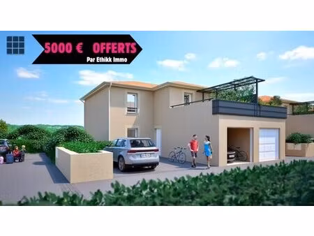 maison neuve dans lotissement moderne et prisé . offre ethikk immo : 5000 € de remise sur.