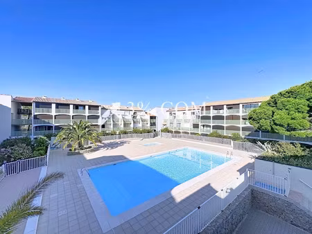 vente appartement 1 pièce 21 m² à gruissan (11430)  95 000 €