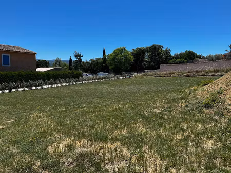 vente terrain 1000 m² gargas (84400)