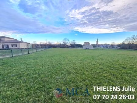 terrain constructible viabilisé à vendre